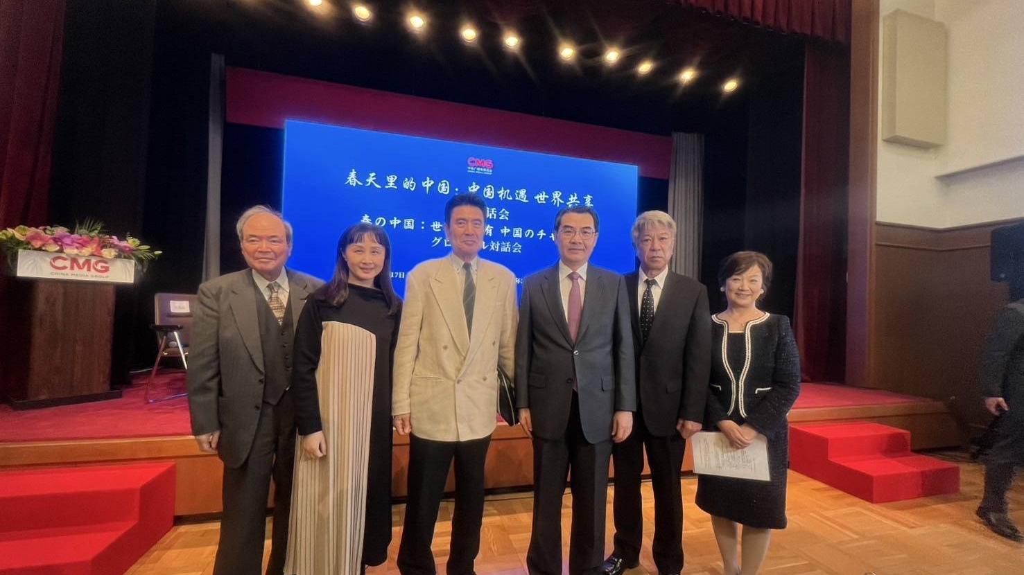 「『友情』中国公演」呉江浩 中国駐日本大使 表敬訪問